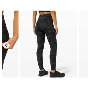 Lululemon Swift Speed High-Rise Tight 28" camo size 10